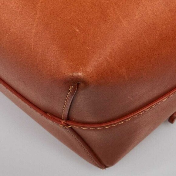 Mansur Gavriel Cammello/Rosa Vegetable Leather Mini Mini Bucket Bag - Picture 4 of 9